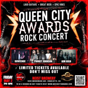 Queen city awards rock concert